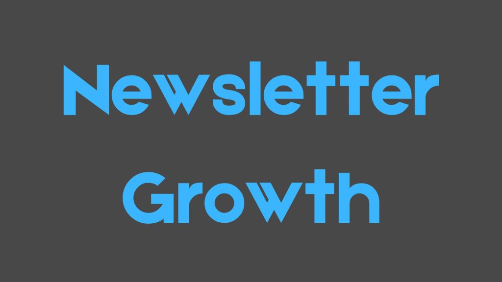 newsletter growth on Growtharo